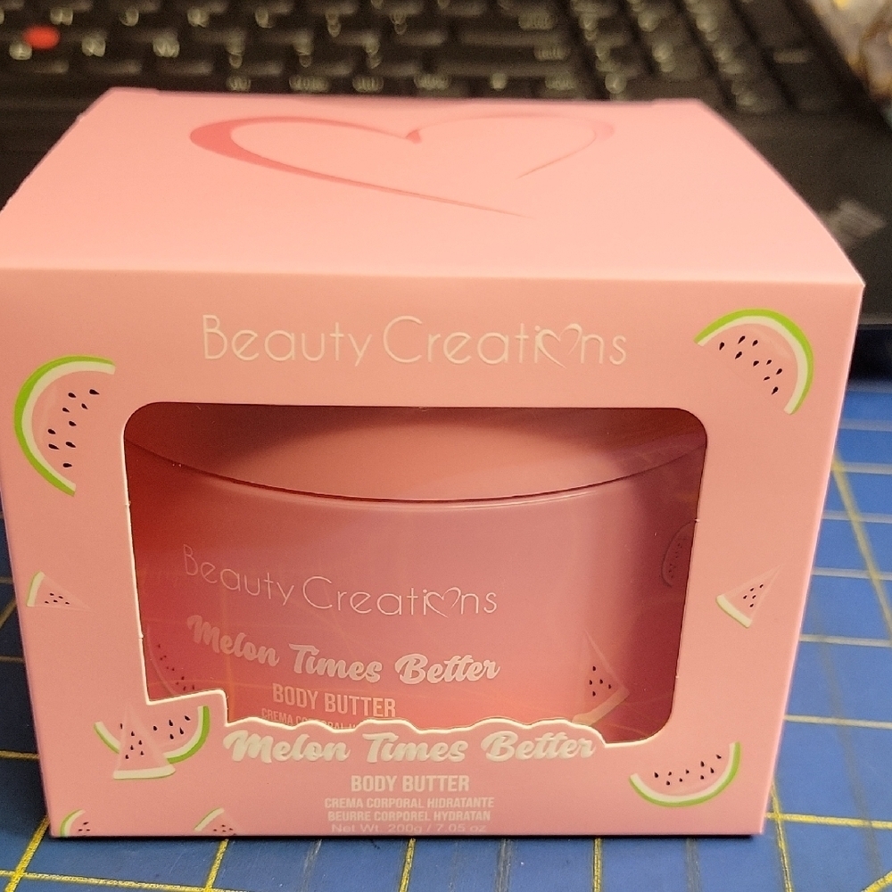 Beauty Creations Melon Times Better Body Butter 200g New Watermelon